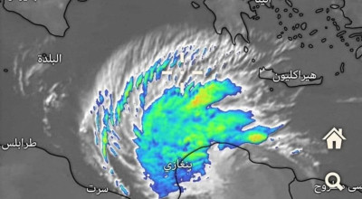 مضلل: اعصار دانيال لن يهاجم شرق ليبيا فجر اليوم مجددا