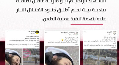 حقيقة استشهاد الفلسطيني ابراهيم أبو مارية