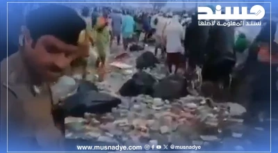 الفيديو المتداول لا يُظهر تدفق مياه صرف صحي على الحجاج بل أمطار في موسم الحج 2019