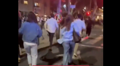 ربط خاطئ لفيديو قديم على أنها لهروب جماعي نتيجة الصاروخ اليمني الأخير الذي استهدف الاحتلال 
