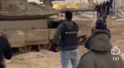 فيديو من الضفة الغربية في مدينة جنين وليس من سوريا