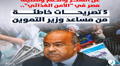 عن السكر والدعم وتصنيف مصر في "الأمن الغذائي".. 5 تصريحات خاطئة من مساعد وزير التموين