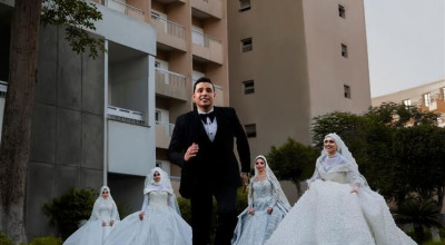 حقيقة زواج شاب مصري من 4 فتيات في يوم واحد