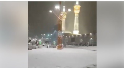 حقيقة تساقط الثلوج في المدينة المنورة