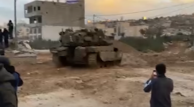 فيديو المتداول لدخول دبابات إسرائيلية لعمق المدن السورية مضلل.. من فلسطين.