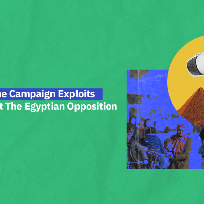 A Coordinated Online Campaign Exploits Gaza Truce to Target The Egyptian Opposition