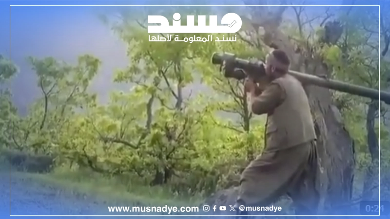 فيديو إسقاط مروحية عسكرية بصاروخ كتف مضلل والطائرة ليست هندية.