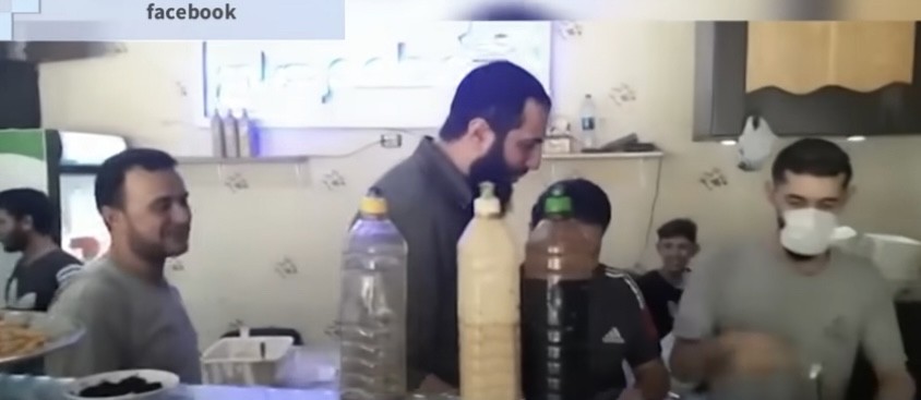 فيديو قديم لأحمد الشرع في أحد مطاعم سوريا
