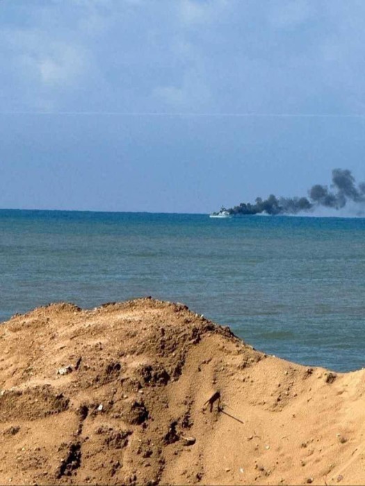 صورة قديمة لا علاقة لها باستهداف حزب الله لسفينة اسرائيلية