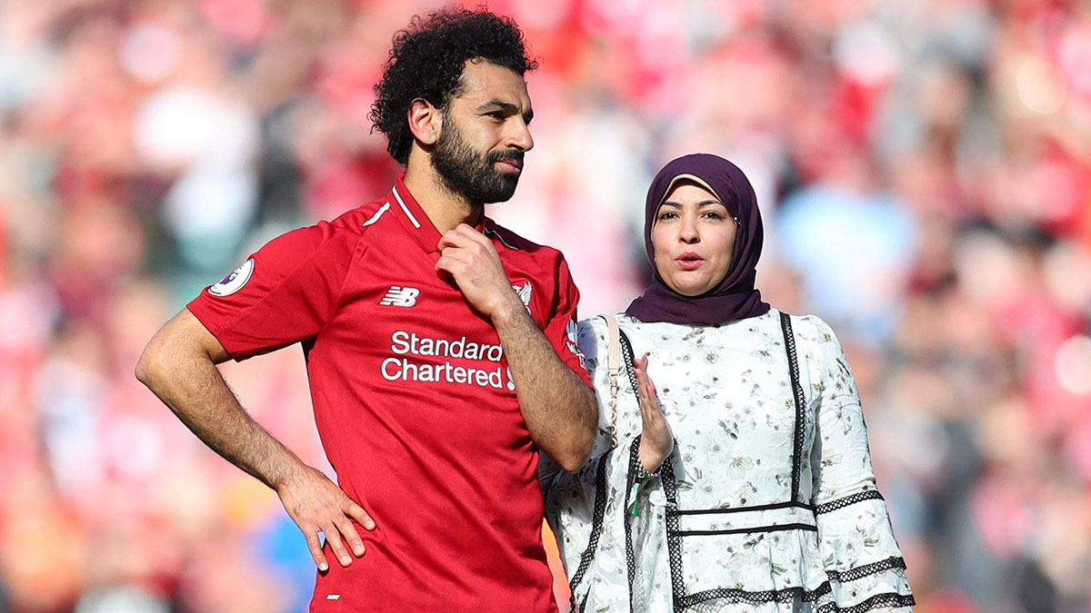 حقيقة إصابة زوجة محمد صلاح بكورونا