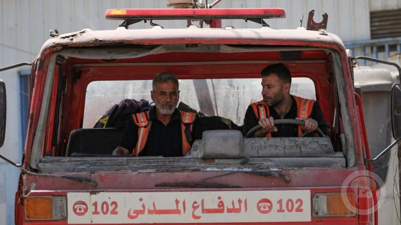 لا صحة لما يتم تداوله حول تبليغ طواقم الدفاع المدني الاستعداد لدخول مخيم جنين